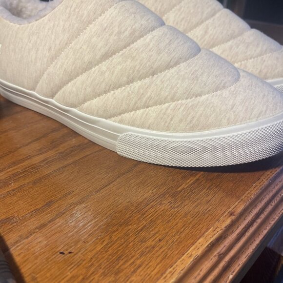 Hurley Women’s 10 Arlington Puff Slipper Clog Heathered Cream - Picture 4 of 9